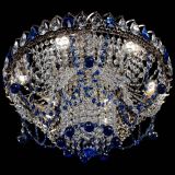 Люстра Водоворот Ольга шар синяя в Подольске