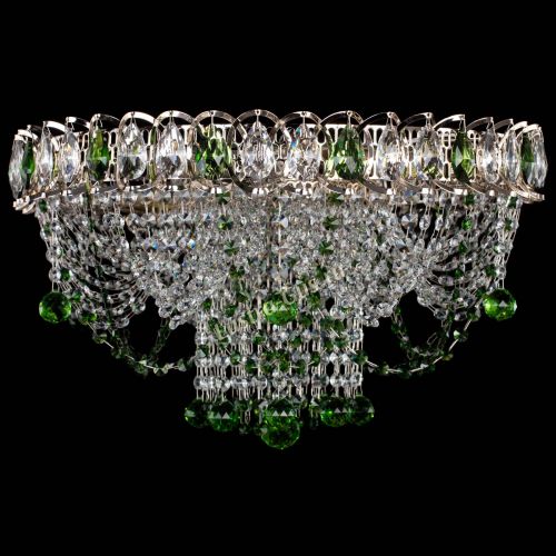 Люстра Водоворот Ольга шар зеленая в Подольске Люстра Водоворот Ольга шар зеленая в Подольске