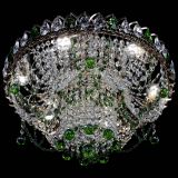 Люстра Водоворот Ольга шар зеленая в Подольске Люстра Водоворот Ольга шар зеленая в Подольске