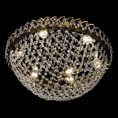 Люстра Водоворот Сетка Обтикон под бронзу в Подольске Гусь Хрустальный