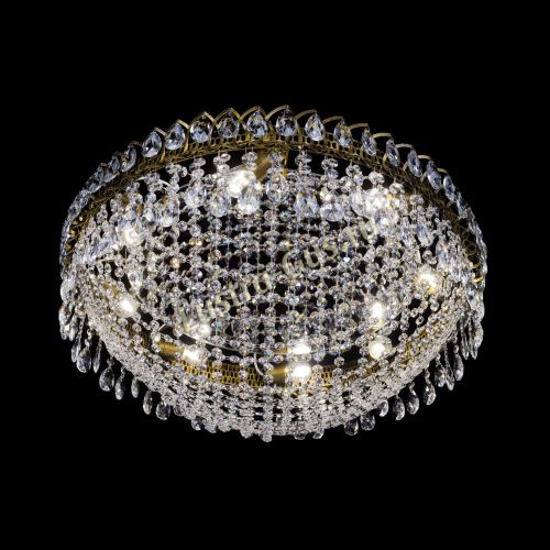 Люстра Водоворот Сетка под бронзу в Подольске Гусь Хрустальный