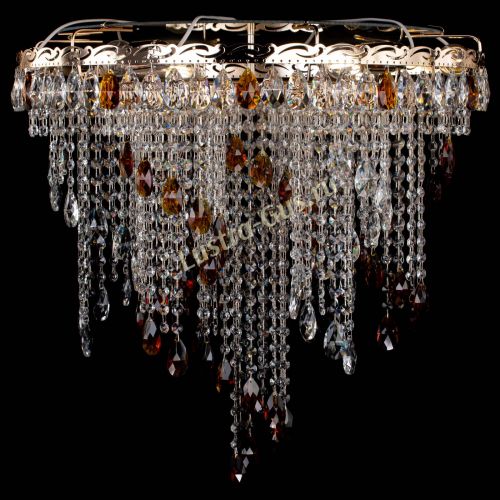 Люстра Вьюга чайная в Подольске Гусь Хрустальный