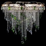 Люстра Вьюга зеленая в Подольске