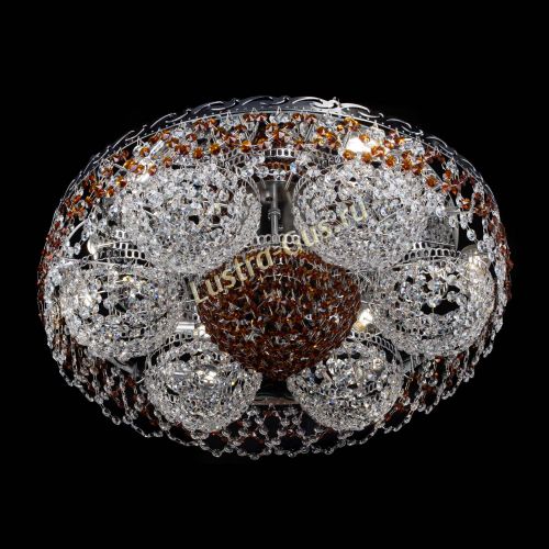 Люстра Вьюга №3 чайная в Подольске Гусь Хрустальный