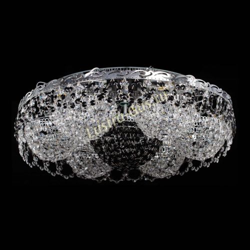 Люстра Вьюга №3 черная в Подольске Гусь Хрустальный