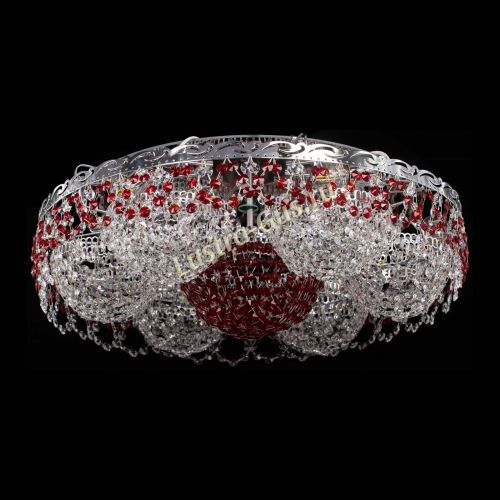 Люстра Вьюга №3 красная в Подольске Люстра Вьюга №3 красная в Подольске