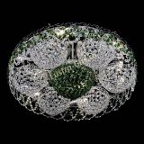 Люстра Вьюга №3 зеленая в Подольске