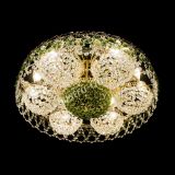 Люстра Вьюга №3 зеленая в Подольске