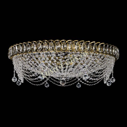 Люстра Жасмин №1 - 700 мм под бронзу в Подольске Гусь Хрустальный