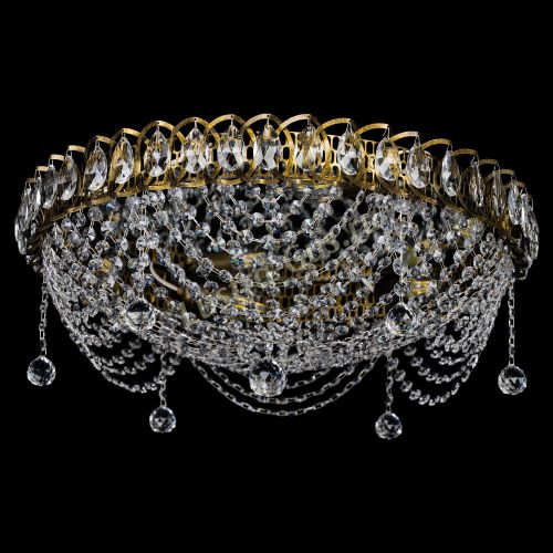 Люстра Жасмин №1 под бронзу в Подольске Гусь Хрустальный