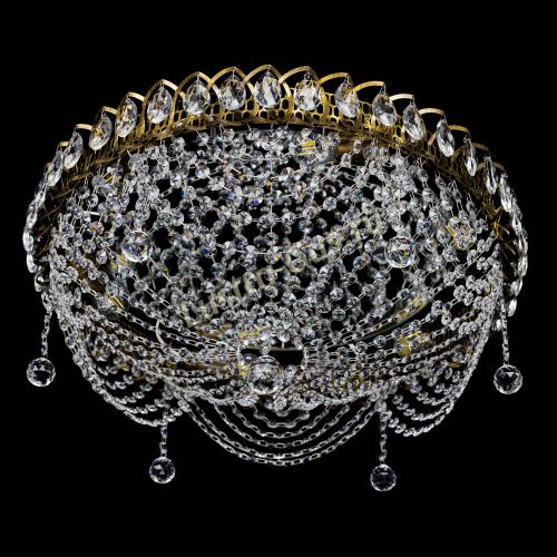 Люстра Жасмин №1 под бронзу в Подольске Гусь Хрустальный