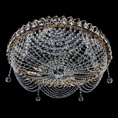 Люстра Жасмин №1 - 6 ламп в Подольске Гусь Хрустальный