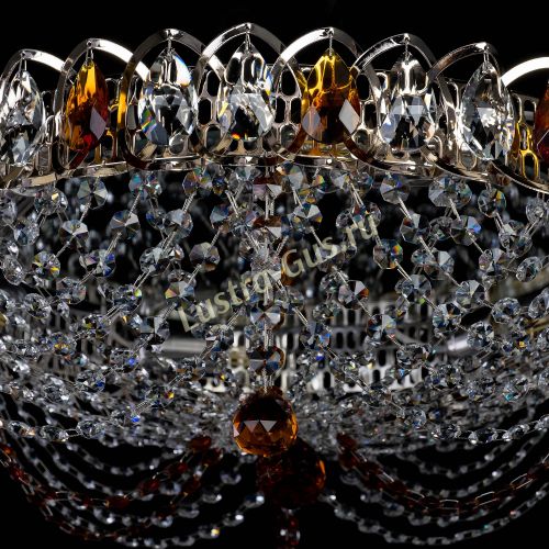 Люстра Жасмин №1 чайная в Подольске Гусь Хрустальный