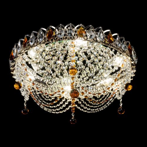 Люстра Жасмин №1 чайная в Подольске Гусь Хрустальный