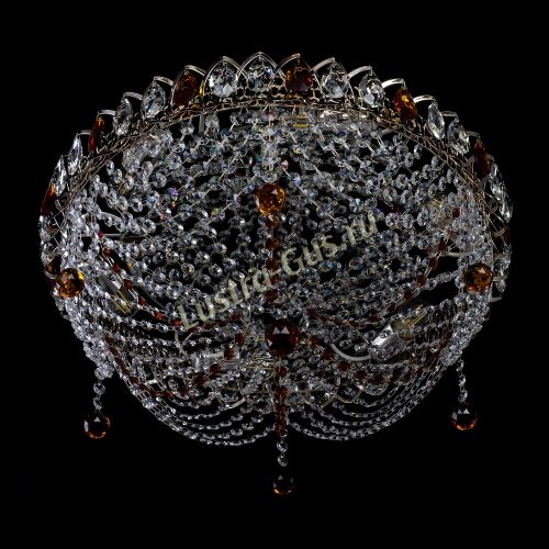 Люстра Жасмин №1 чайная в Подольске Гусь Хрустальный