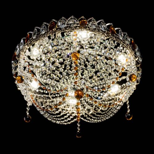 Люстра Жасмин №1 чайная в Подольске Гусь Хрустальный