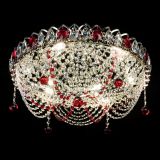 Люстра Жасмин №1 красная в Подольске