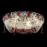 Люстра Жасмин №1 красная в Подольске