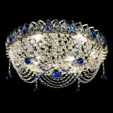 Люстра Жасмин №1 синяя в Подольске