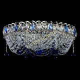 Люстра Жасмин №1 синяя в Подольске