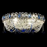 Люстра Жасмин №1 синяя в Подольске