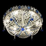 Люстра Жасмин №1 синяя в Подольске