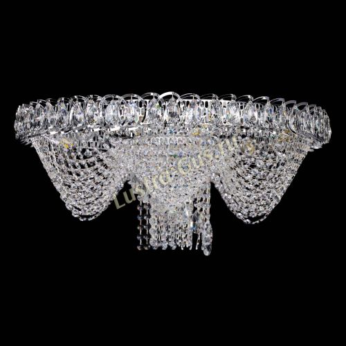 Люстра Жасмин Каскад 600 мм в Подольске Гусь Хрустальный