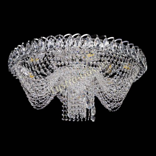 Люстра Жасмин Каскад 600 мм в Подольске Гусь Хрустальный