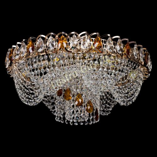 Люстра Жасмин Каскад чайный в Подольске Гусь Хрустальный