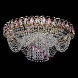 Люстра Жасмин Каскад розовый в Подольске