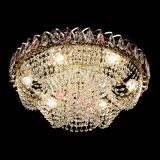 Люстра Жасмин Каскад розовый в Подольске