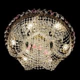 Люстра Жасмин Каскад розовый в Подольске