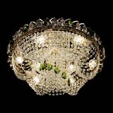 Люстра Жасмин Каскад зеленый в Подольске