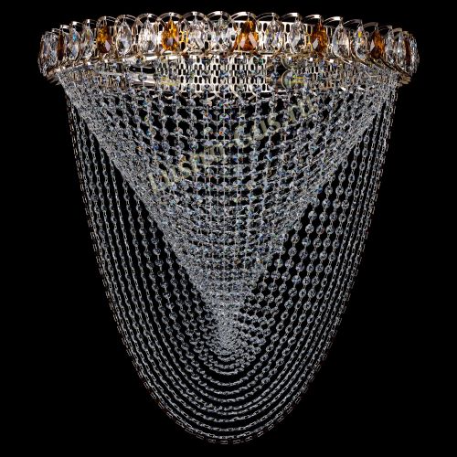 Люстра ﻿Жасмин Веер чайный в Подольске Гусь Хрустальный