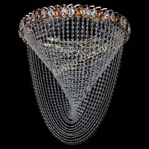 Люстра ﻿Жасмин Веер чайный в Подольске Гусь Хрустальный