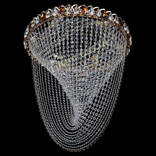 Люстра ﻿Жасмин Веер чайный в Подольске Гусь Хрустальный