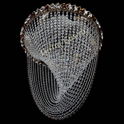 Люстра ﻿Жасмин Веер чайный в Подольске Гусь Хрустальный