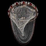 Люстра ﻿Жасмин Веер красная в Подольске