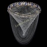 Люстра ﻿Жасмин Веер синий в Подольске