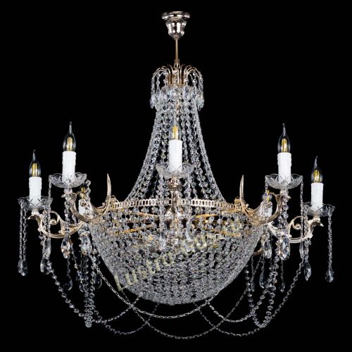 Люстра Елизавета №13 Купол в Подольске Гусь Хрустальный