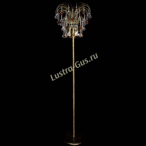 Торшер Агата шар под бронзу Чайный в Подольске Гусь Хрустальный