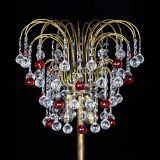 Торшер Агата шар под бронзу Красный в Подольске