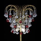 Торшер Агата шар под бронзу Красный в Подольске