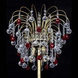 Торшер Агата шар под бронзу Красный в Подольске