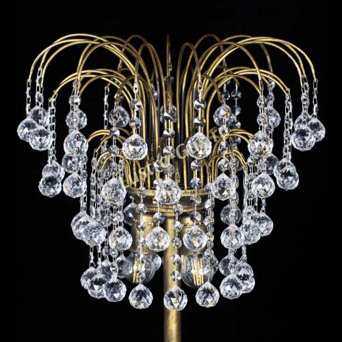 Торшер Агата шар под бронзу в Подольске Гусь Хрустальный