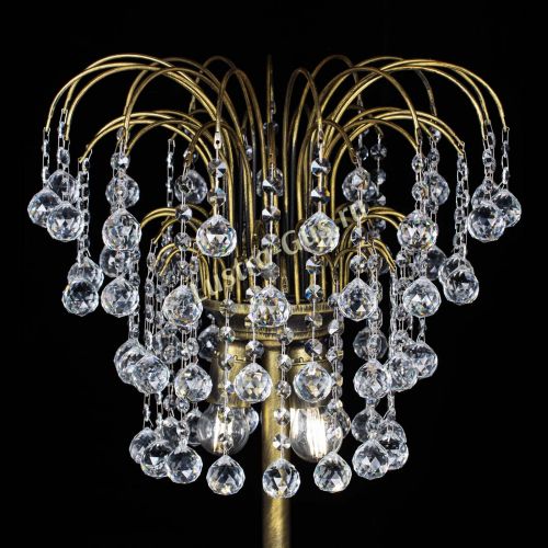 Торшер Агата шар под бронзу в Подольске Гусь Хрустальный