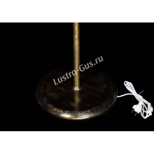 Торшер Агата шар под бронзу Чайный в Подольске Гусь Хрустальный