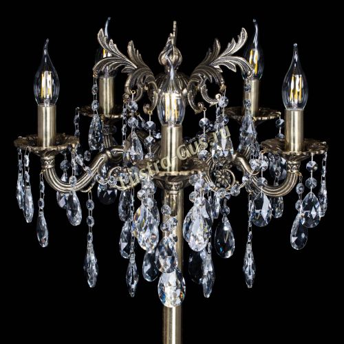 Бронзовый торшер Антей №5/1 в Подольске Гусь Хрустальный