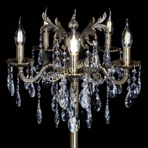 Бронзовый торшер Антей №5/1 в Подольске Гусь Хрустальный