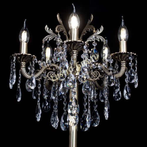 Бронзовый торшер Антей №5/1 в Подольске Гусь Хрустальный